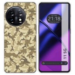 Funda Silicona para Oneplus 11 5G diseño Sand Camuflaje Dibujos