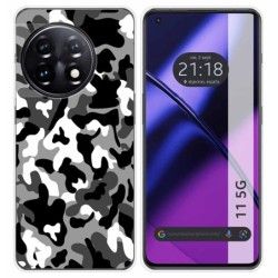 Funda Silicona para Oneplus 11 5G diseño Snow Camuflaje Dibujos