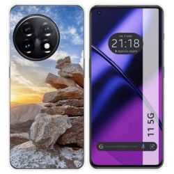 Funda Silicona para Oneplus 11 5G diseño Sunset Dibujos