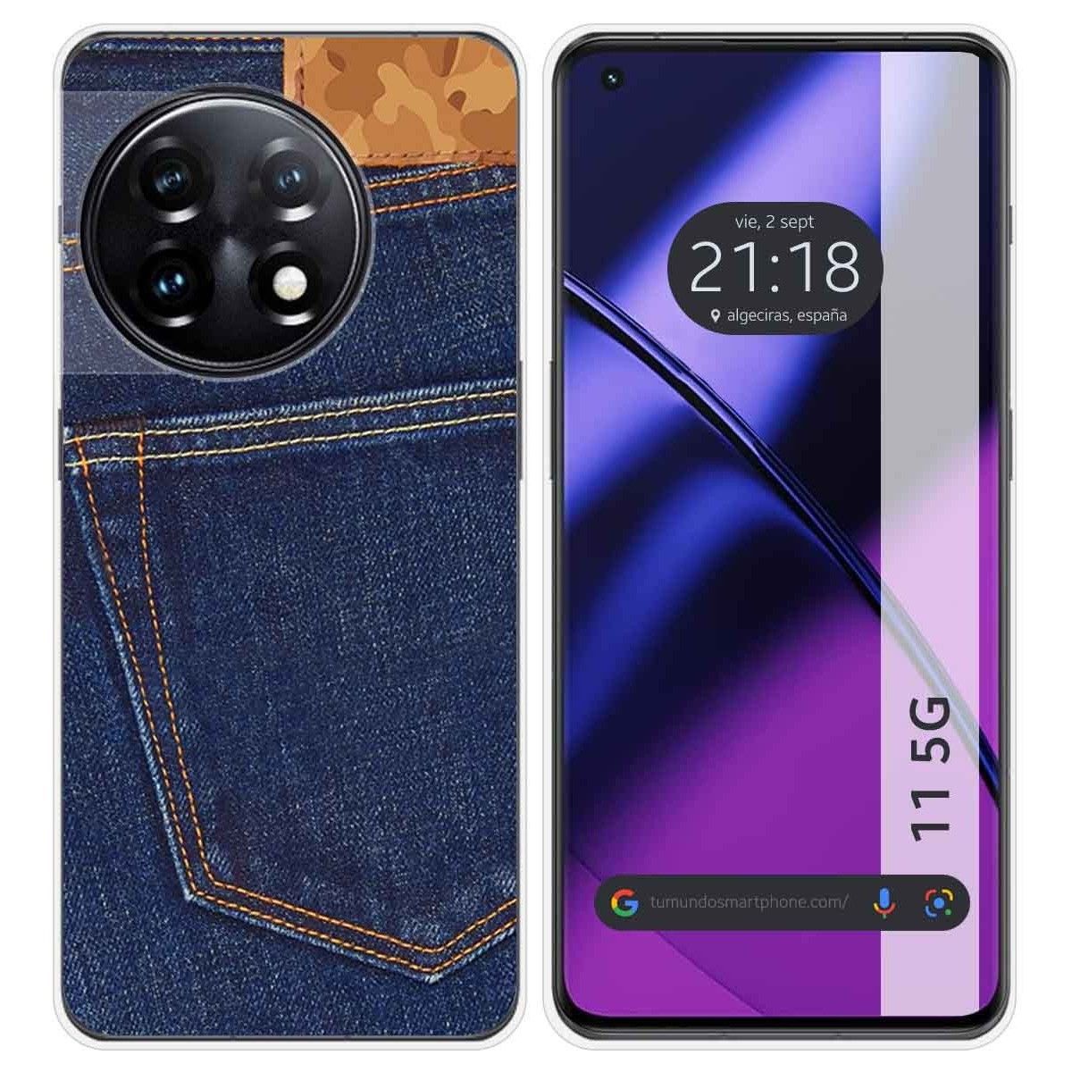 Funda Silicona para Oneplus 11 5G diseño Vaquero Dibujos