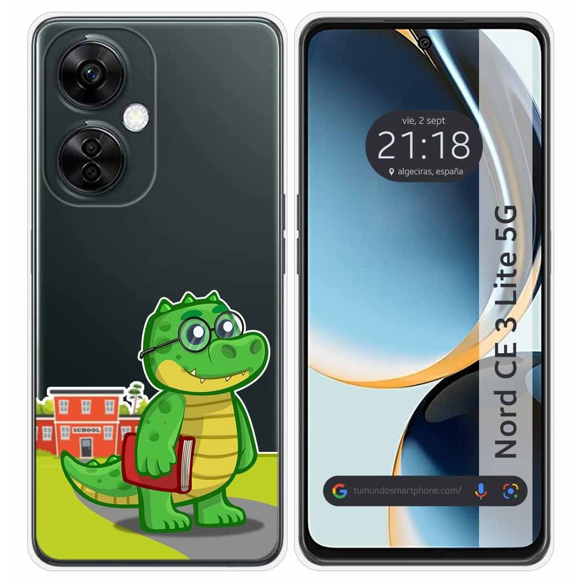 Funda Silicona Transparente para Oneplus Nord CE 3 Lite 5G diseño Coco Dibujos