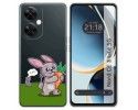 Funda Silicona Transparente para Oneplus Nord CE 3 Lite 5G diseño Conejo Dibujos