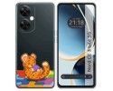 Funda Silicona Transparente para Oneplus Nord CE 3 Lite 5G diseño Leopardo Dibujos
