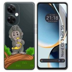 Funda Silicona Transparente para Oneplus Nord CE 3 Lite 5G diseño Mono Dibujos