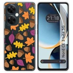 Funda Silicona Transparente para Oneplus Nord CE 3 Lite 5G diseño Otoño Dibujos