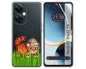 Funda Silicona Transparente para Oneplus Nord CE 3 Lite 5G diseño Tigre Dibujos