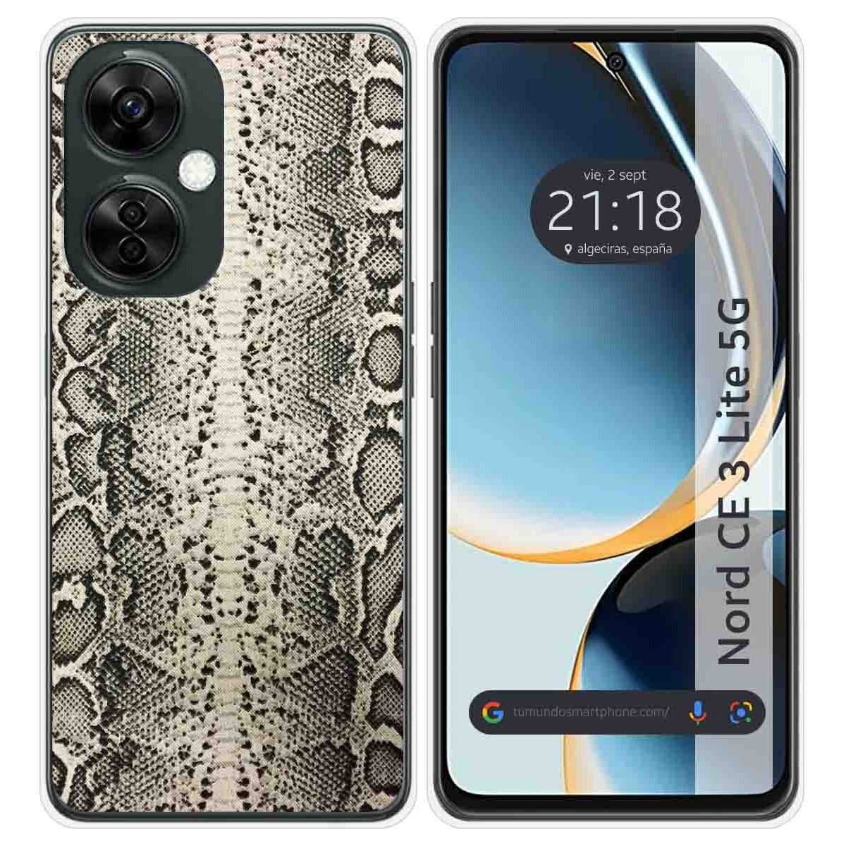 Funda Silicona para Oneplus Nord CE 3 Lite 5G diseño Animal 01 Dibujos