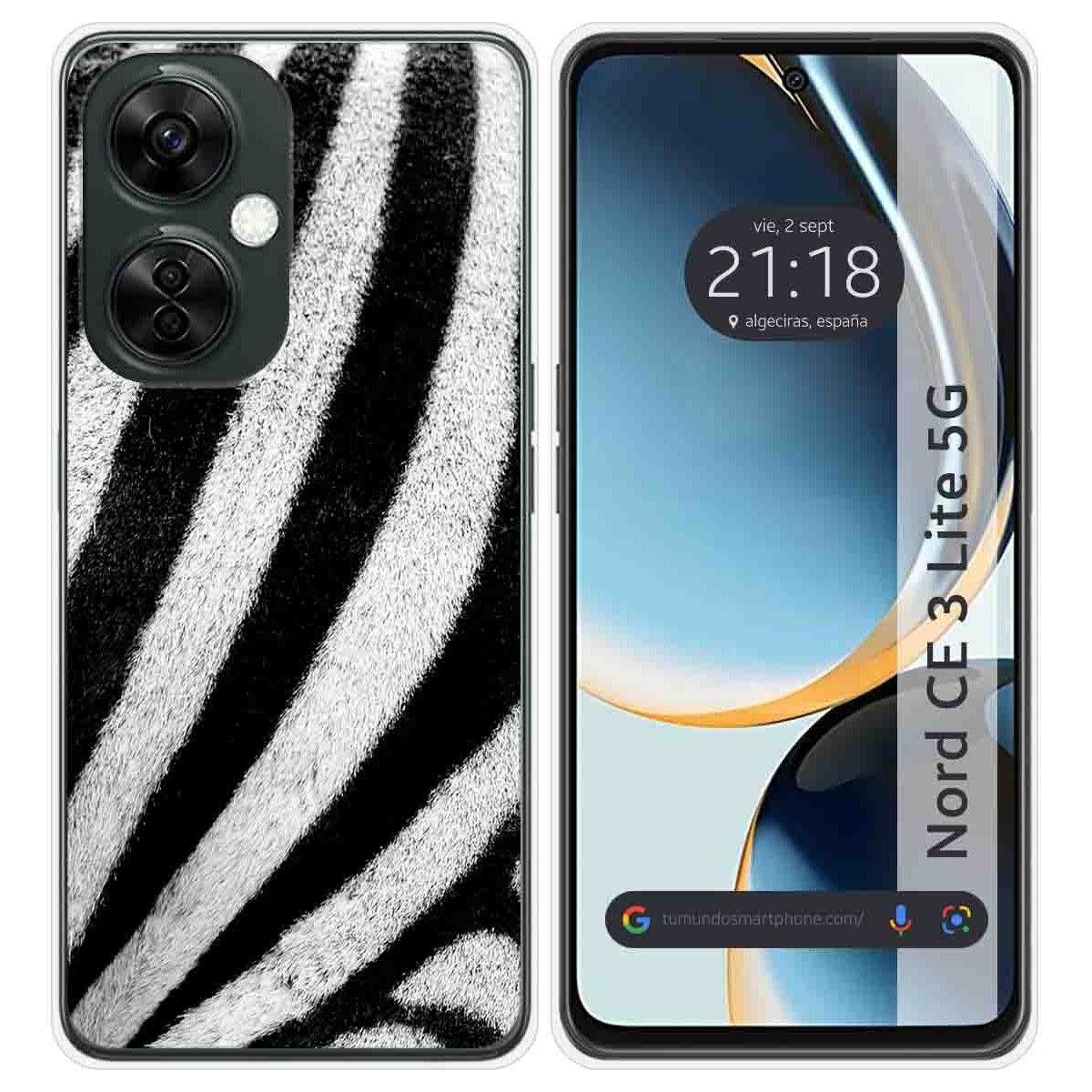 Funda Silicona para Oneplus Nord CE 3 Lite 5G diseño Animal 02 Dibujos