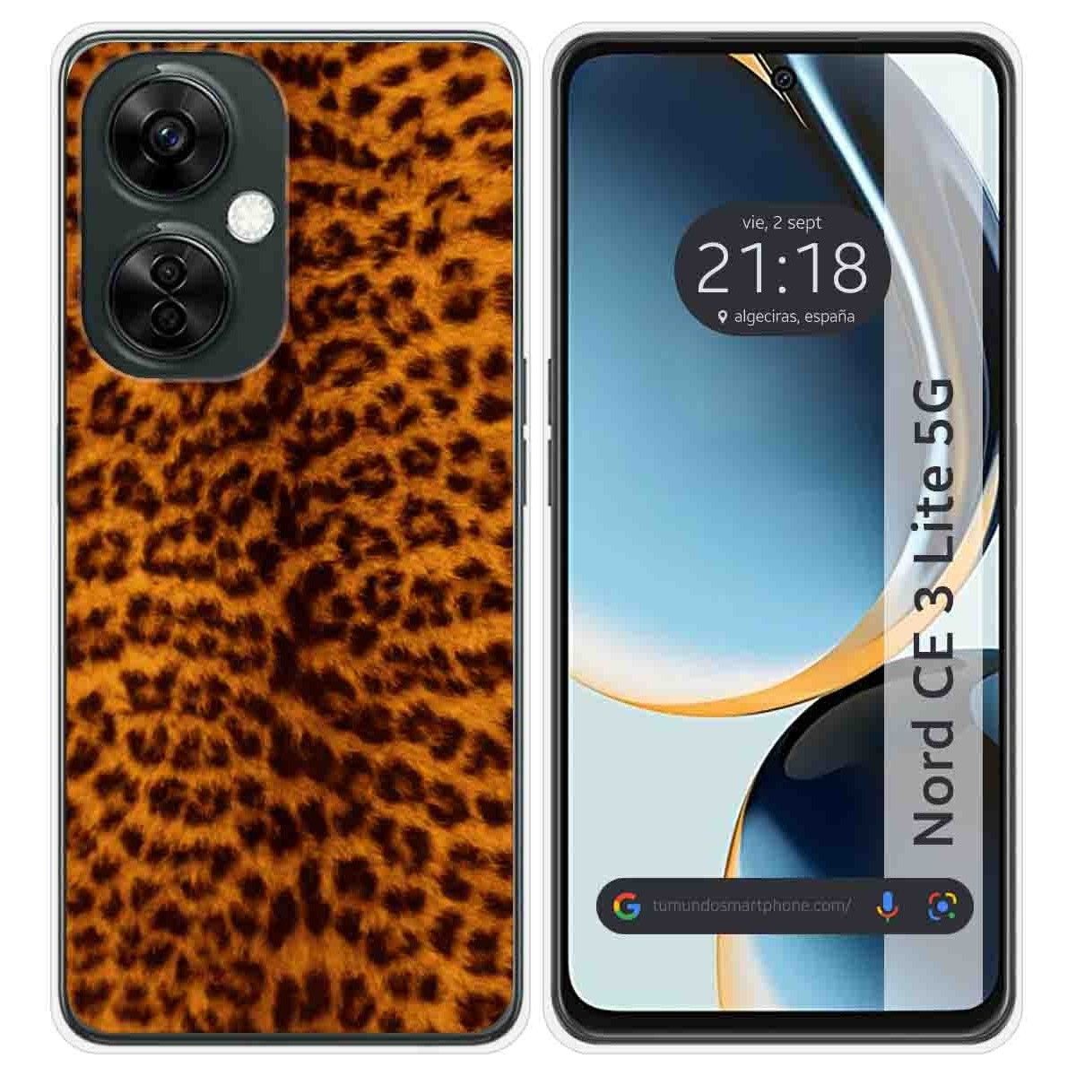 Funda Silicona para Oneplus Nord CE 3 Lite 5G diseño Animal 03 Dibujos