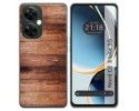 Funda Silicona para Oneplus Nord CE 3 Lite 5G diseño Madera 02 Dibujos