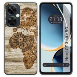 Funda Silicona para Oneplus Nord CE 3 Lite 5G diseño Madera 07 Dibujos