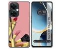 Funda Silicona para Oneplus Nord CE 3 Lite 5G diseño Brochas Dibujos