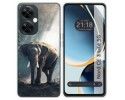 Funda Silicona para Oneplus Nord CE 3 Lite 5G diseño Elefante Dibujos