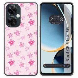 Funda Silicona para Oneplus Nord CE 3 Lite 5G diseño Flores Dibujos