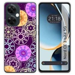 Funda Silicona para Oneplus Nord CE 3 Lite 5G diseño Radial Dibujos