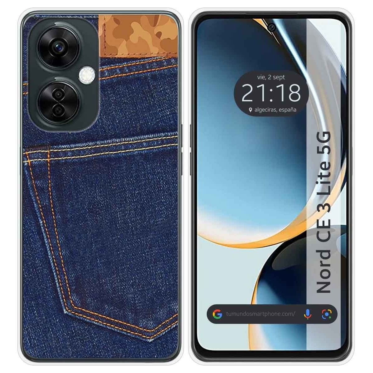 Funda Silicona para Oneplus Nord CE 3 Lite 5G diseño Vaquero Dibujos