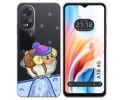 Funda Silicona Transparente para Oppo A38 4G diseño Cabra Dibujos
