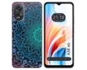Funda Silicona Transparente para Oppo A38 4G diseño Mandala Dibujos