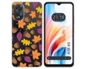 Funda Silicona Transparente para Oppo A38 4G diseño Otoño Dibujos