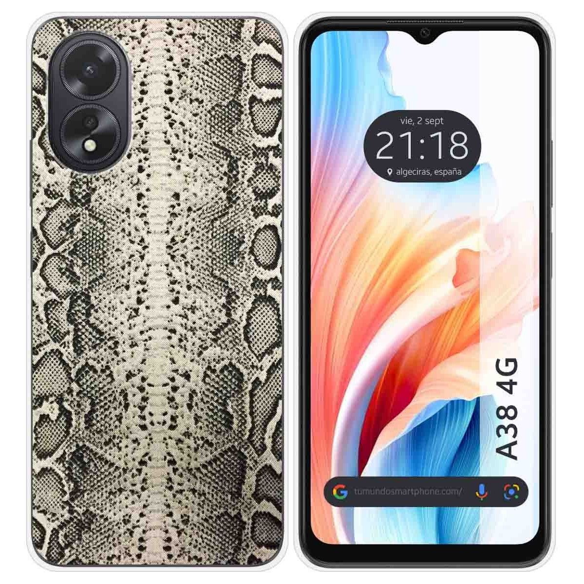 Funda Silicona para Oppo A38 4G diseño Animal 01 Dibujos