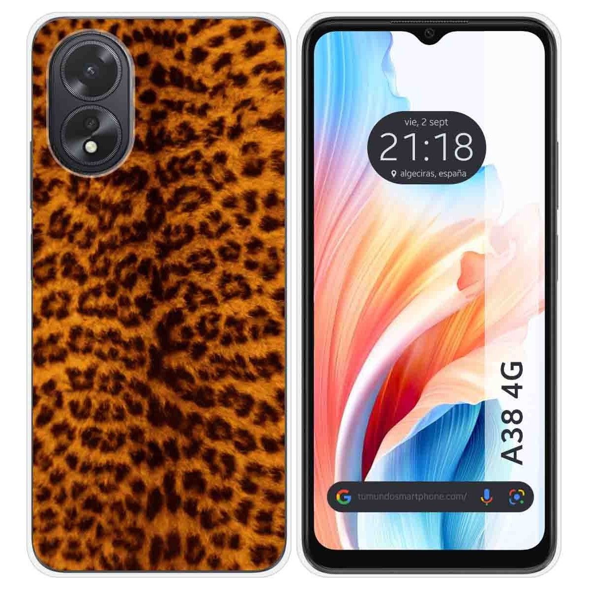 Funda Silicona para Oppo A38 4G diseño Animal 03 Dibujos