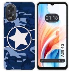 Funda Silicona para Oppo A38 4G diseño Camuflaje 03 Dibujos