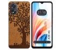 Funda Silicona para Oppo A38 4G diseño Cuero 03 Dibujos
