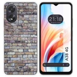 Funda Silicona para Oppo A38 4G diseño Ladrillo 02 Dibujos