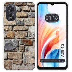 Funda Silicona para Oppo A38 4G diseño Ladrillo 03 Dibujos