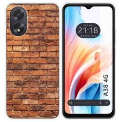 Funda Silicona para Oppo A38 4G diseño Ladrillo 04 Dibujos