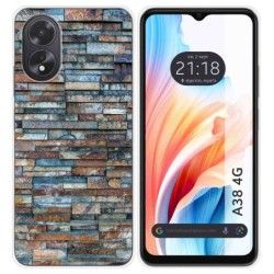 Funda Silicona para Oppo A38 4G diseño Ladrillo 05 Dibujos