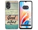 Funda Silicona para Oppo A38 4G diseño Madera 01 Dibujos