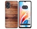 Funda Silicona para Oppo A38 4G diseño Madera 02 Dibujos