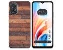 Funda Silicona para Oppo A38 4G diseño Madera 03 Dibujos