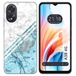 Funda Silicona para Oppo A38 4G diseño Mármol 02 Dibujos