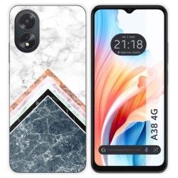 Funda Silicona para Oppo A38 4G diseño Mármol 05 Dibujos