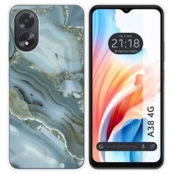 Funda Silicona para Oppo A38 4G diseño Mármol 09 Dibujos