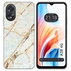 Funda Silicona para Oppo A38 4G diseño Mármol 13 Dibujos