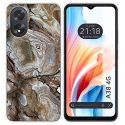 Funda Silicona para Oppo A38 4G diseño Mármol 14 Dibujos