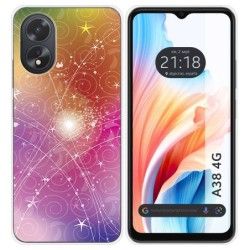 Funda Silicona para Oppo A38 4G diseño Abstracto Dibujos