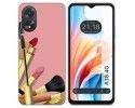 Funda Silicona para Oppo A38 4G diseño Brochas Dibujos