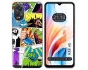 Funda Silicona para Oppo A38 4G diseño Comic Dibujos