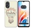 Funda Silicona para Oppo A38 4G diseño Creativity Dibujos