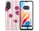 Funda Silicona para Oppo A38 4G diseño Flores Vintage Dibujos