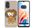 Funda Silicona para Oppo A38 4G diseño Leon Dibujos