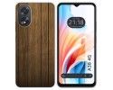 Funda Silicona para Oppo A38 4G diseño Madera Dibujos
