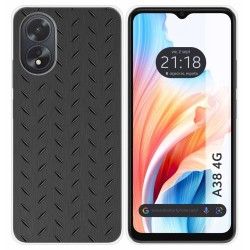 Funda Silicona para Oppo A38 4G diseño Metal Dibujos