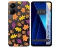 Funda Silicona Transparente para Xiaomi Redmi 13C diseño Otoño Dibujos