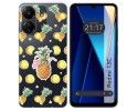 Funda Silicona Transparente para Xiaomi Redmi 13C diseño Piña Dibujos