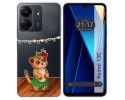 Funda Silicona Transparente para Xiaomi Redmi 13C diseño Suricata Dibujos